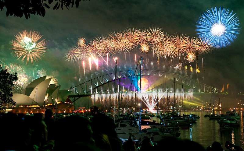 Festa de Cap d'Any a Sídney, Austràlia